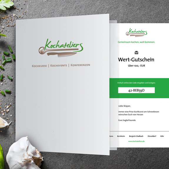 Weihnachten, Geburtstag, Jubiläum, Hochzeit – mit unserem Geschenk-Gutschein für einen Kochkurs in unseren Kochateliers treffen Sie zweifellos jedermanns Gusto! Sie haben die Wahl zwischen einem ortsgebundenen Kurs- oder einem Wertgutschein, gültig für für Kochateliers. Die Höhe des Werts können Sie selbst bestimmen. Weihnachten, Geburtstag, Jubiläum, Hochzeit – mit unserem Geschenk-Gutschein für einen Kochkurs in unseren Kochateliers treffen Sie zweifellos jedermanns Gusto! Sie haben die Wahl zwischen einem ortsgebundenen Kurs- oder einem Wertgutschein, gültig für für Kochateliers. Die Höhe des Werts können Sie selbst bestimmen.